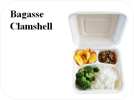 Sugarcane Clamshells Containers